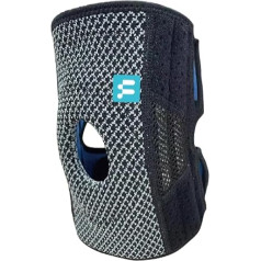 AGPTEK Sports Knee Brace, Легкий и дышащий коленный брейс с боковыми стабилизаторами и резиновыми подушечками для коленной чашечки, динамическая под