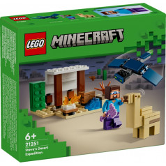 Lego Minecraft кирпичи 21251 экспедиция Стива в пустыню