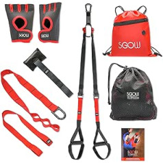Setgowell Elastic Fitness Bands for Home Gym Trx Bands Elastic for Suspension Workout Resistance Sports Equipment