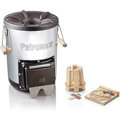 Petromax RT33 Rocket Stove Outdoor Stove Starter Set with Set of 10 Fire Kit Lighting Aid