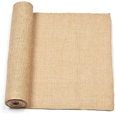 Baker Ross AG216 Natural Hessian Roll for Crafts and Decorating Collages and Models, 30 x 160 cm, Hessian, Natural, 160 cm x 30 cm