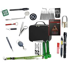 GEO-VERSAND Geocaching Starter Set Starter Lock Picking PowerTank Magnetic Lifter Travelbug