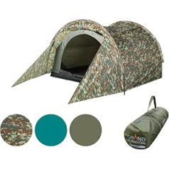 Grand Canyon Robson Tunel Tent 2 Person Tent Family Camping Lightweight Entrance Room