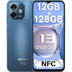 Ulefone Note 16 Pro Android 13 Handy, 12GB+128GB/SD-256GB, 6.52