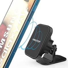 N NEWTOP ST29 Magnetic Holder Black Magnetic Phone Holder Sticker Dashboard Car Motorhome Truck Stand Universal Table Stand for Mobile Phone Smartphone GPS Phone Navigator