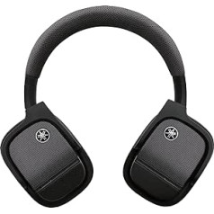 Yamaha YH-L700A Wireless Over-Ear Headphones with 3D Sound Field Black - Advanced Active Noise Cancelling Headphones with 34 Hours Battery Life and Hands-Free Function