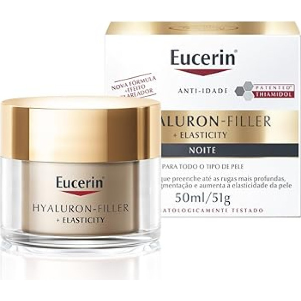 Eucerin Гиалуроновый филлер + упругость Ночной крем 50 мл