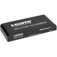 Активный сплиттер-разветвитель 2 x hdmi 4k x 2k | 6gb/s | 60hz