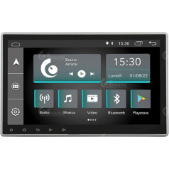 Универсальный автомобильный радиоприемник 1 DIN Android GPS Bluetooth WiFi USB DAB+ сенсорный экран 10 дюймов 4Core Carplay Android автомобиль