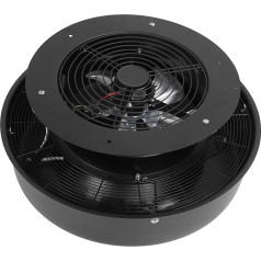 Garsent Solar-Dachbodenventilator, Effizienter, Energiesparender, Runder, Regensicherer Dachbodenventilator mit Bürstenlosem Motor, Dachentlüftungsventilator für die Werkstatt Im