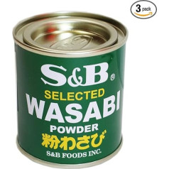 S&B - Порошок васаби для пасты васаби с хреном 3 шт. (3 x 30 г)