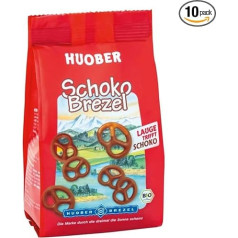 Huober Pretzel Шоколадные крендели 100 г упаковка из 10 штук