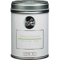 Sencha Deluxe Organic Tea 50 g Loose - Высококачественный зеленый чай органического качества из Кореи - зеленый чай (Ceremonial Grade) - Для знатоков и ценителей чая