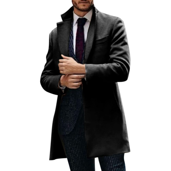 SRZYMJ Пальто мужское легкое элегантное зимнее пальто переходная куртка спортивная куртка на открытом воздухе легкая куртка переходная курт