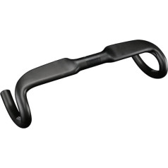 Carbon Handlebar Road Bike RXL SL Carbon Aero Handlebar Road Bike 31.8 mm Drop Handlebar for Cycling Internal Routing Carbon Fibre Road Bike Handlebar UD Matt 400 mm