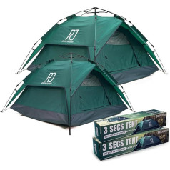 Реактивная палатка на открытом воздухе - 3 Second Tent - 3 Sec Instant Pop Up Tent - Easy and Quick Setup Camping Tent - 1 Person Setup Waterproof Double Layer Outdoor Camping Tent