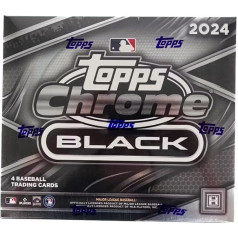 Хобби-бокс 2024 Topps Baseball - хром/черный