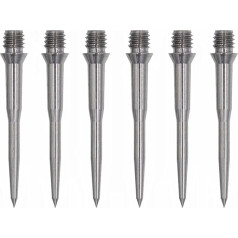 FOX SMILING Dart Steel Tip Converter Points 2BA Soft Tip Replacement Tips Metal Needle Tips Darts