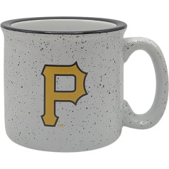 Boelter Brands Large Extra Thick 425ml Speckled Vintage Diner Campfire Coffee Mug MLB Team Logo (Pittsburgh Pirates)