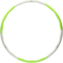 HMS Hula Hoop Fitness for Adults Abdominal Trainer | Тренажер для живота с поролоновым покрытием | Диаметр 100 см, зеленый