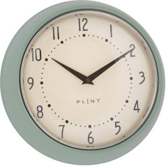 Настенные часы Plint Retro Кухонные часы Датский дизайн Настенные часы Мята