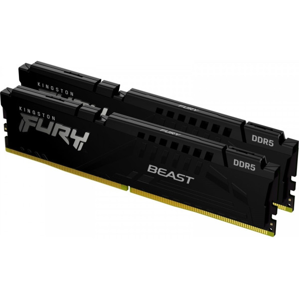 Память ddr5 fury beast black 16gb(2* 8gb)/6000 cl36 expo