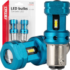 Светодиодные лампы canbus 1157 bay15d p21/5w 4smd 1860 белый 12v 24v -04253