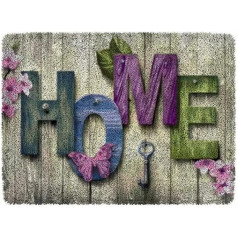 ROCKY&CHAO Latch Hook Rug Set DIY Latch Hook Carpet Making Kit for Adults Kids Cross Stitch Kit Carpet Making Home Decoration 60 x 42cm(HOME)