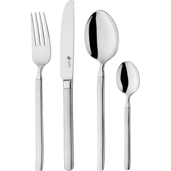 Paul Wirths Набор столовых приборов из 24 предметов на 6 персон из нержавеющей стали 18/10, сатинированная отделка, Бали, 5100, W15100510