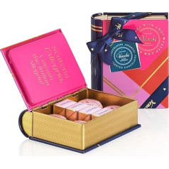 Venchi Mini Book of 8 Chocolates BacioDiDama и Cremino Caramel Gold Gluten Free Valentine's Day Collection 105g Gift Idea