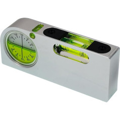 Мульти-угольная измерительная шкала с магнитом из твердого алюминиевого сплава Мини-уровень (зеленый)