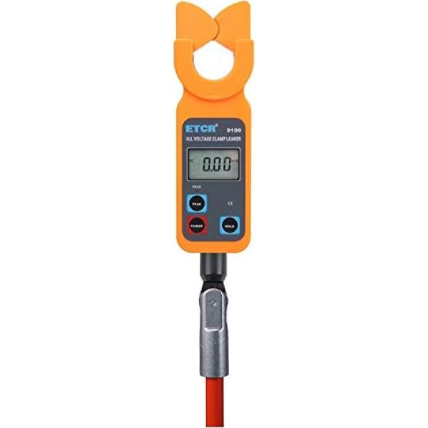 Stromzangenmessgerät, ETCR9100 H/L Voltage Clamp Current Meter Wechselstrommessung/Online-Stromüberwachung Below 60KV,Professioneller Mikrostromtester