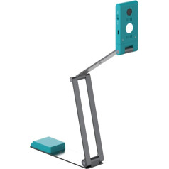 Iriscan Visualizer Webcam Document Camera v7: 4K UltraHD-13MP, 4-в-1, документ-камера, сканер A3, сканер документов, видеоконференции, AI микрофон, автофокус, LED, USB WinMac