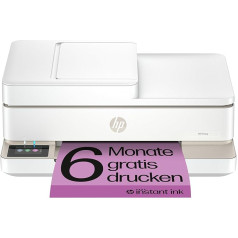 Многофункциональный принтер HP ENVY 6520e, 6 месяцев бесплатной печати с чернилами HP Instant Ink в комплекте, печать, копирование, сканирование, мобил