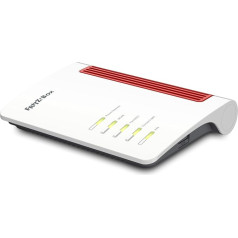 AVM Fritz!Box 4050 WLAN 6 Dual Band Router до 3 000 Мбит/с, для оператора и ONT Модем 1x Wan Gb, 3x LAN Gb, 1x USB, точка доступа, Mesh, DECT, медиасервер, VPN, VOIP