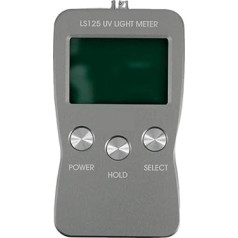 UV-Index-Messgerät Smart Sensor Hauptteil des UV-Lichtmessräts LS125 Radiometer Digital Lux mit benutzerfreundlichem Design