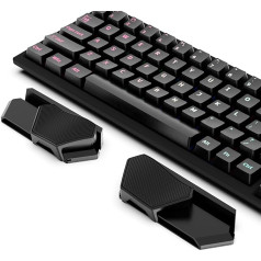 YaGee Keyboard Wrist Rest, магнитная плавающая подставка для запястий против усталости, эргономичный набор для отдыха запястий при синдроме запястно