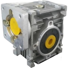 WUDOLI Drehzahlsteller RV030 Wurm Reduzierer, 5: 1 bis 80: 1 Wurmgetriebe Geschwindigkeitsreduzierer for Nema 23 Motor Untersetzungsgetriebe (Size : Ratio 7.5 to 1)