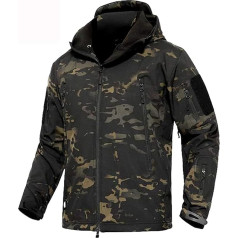 Memoryee мужские водонепроницаемые куртки Softshell, теплые военные тактические толстовки на открытом воздухе, камуфляжное пальто