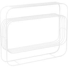 MYWIRE® Thaya Console Table - Современный металлический консольный столик для прихожей, гостиной и офиса, минималистичный и универсальный, 100 x 80 x 20 см, 