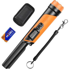 DR.ÖTEK Pinpointer металлоискатель малый, IP68 полностью водонепроницаемый ручной Pin Pointer с кобурой, ЖК-экран, инновационная функция подавления поме
