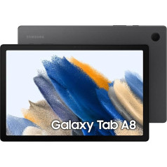 Samsung Galaxy Tab A8, Android-планшет, LTE, аккумулятор 7040 мАч, 10,5-дюймовый TFT-дисплей, четыре динамика, 32 ГБ/3 ГБ ОЗУ, планшет в сером цвете