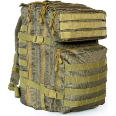 US Army Assault Pack II Рюкзак 50 литров NVA камуфляж, Strichtarn