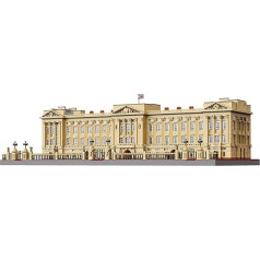 barweer Building Blocks Architecture London Buckingham Palace, British London City House Building Blocks, Набор модульных зданий, C61501 для взрослых (5604 шт.), совместим с Lego