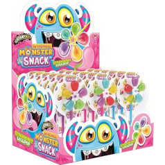 JOHNY BEE® Windmill Monster Snack 5 разноцветных лутчеров (дисплей 30 х 16 г)