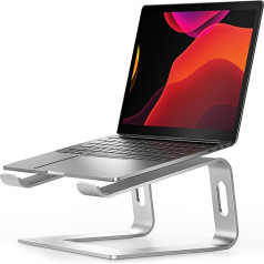 Crong Алюминиевая подставка для ноутбука Alubench серебристая