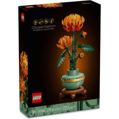 Lego блоки иконок 10368 хризантема