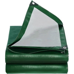 TINMAGI Брезент водонепроницаемый, премиум брезент с люверсами, водонепроницаемый и устойчивый к разрывам, для усиления краев крыш, кемпинга, 