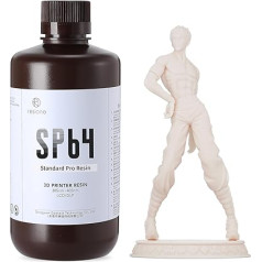 Смола SP64 Standard Pro с матовым покрытием и четкими деталями, смола для 3D-печати с низким водопоглощением, тонкие крепления и быстрая обработка, 
