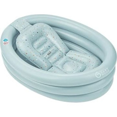 Babymoov Aquadots Надувная ванночка с вкладышем для новорожденных 68 x 40 см Можно использовать как бассейн